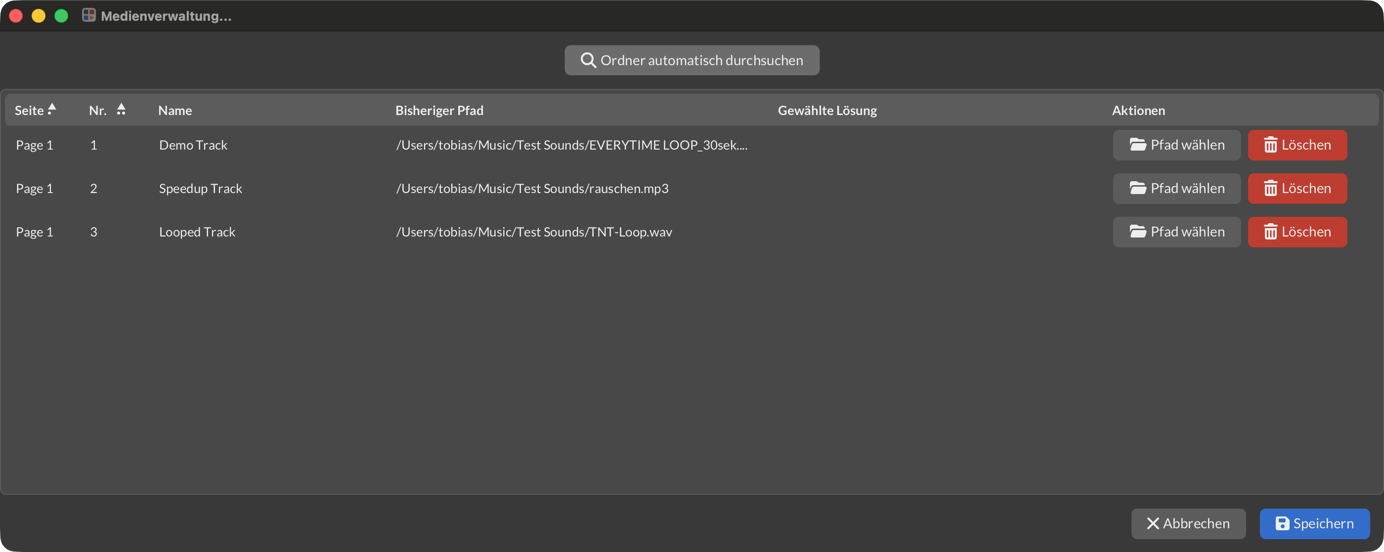 Handling Missing Media Files