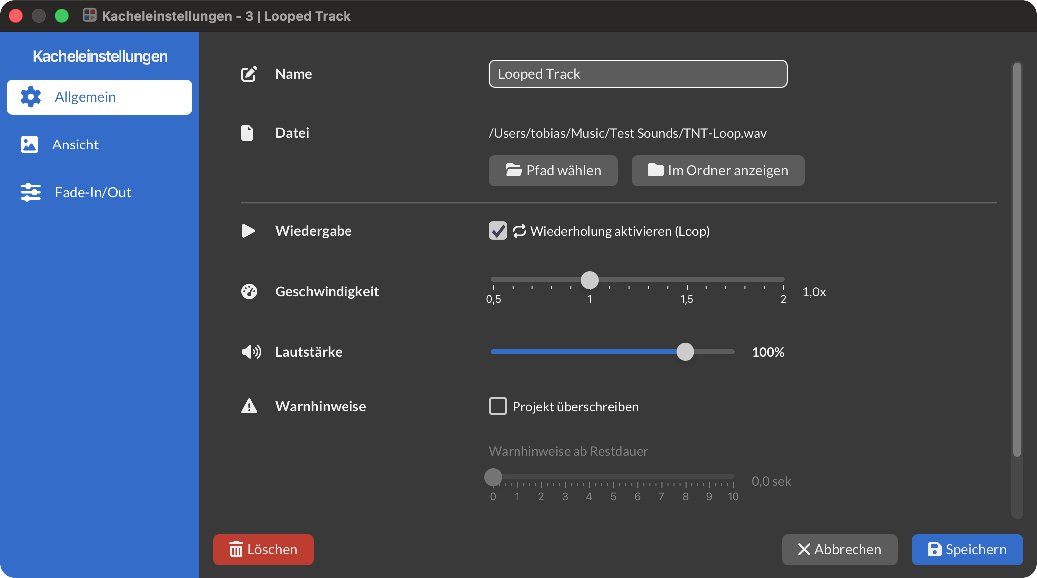 Playback & Volume